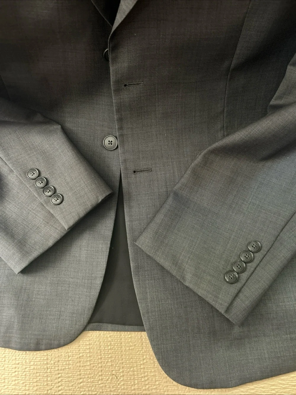 Jos. A. Bank Charcoal Gray Two-Button Sport Coat